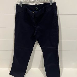 J. Crew cropped pants in Navy